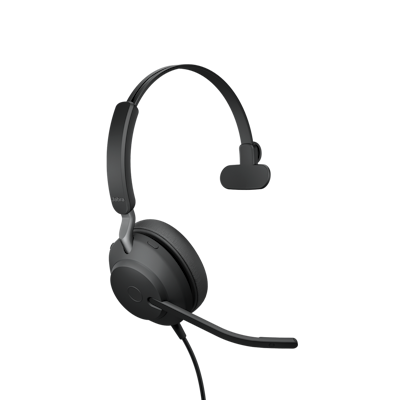 Jabra Evolve2 40 SE 有線ヘッドセット Amazon.com: Jabra Evolve2 40 SE Wired Stereo Noise
