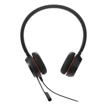 Jabra Evolve 20 UC Stereo Wired Headset / Music Headphones (U.S. Retail