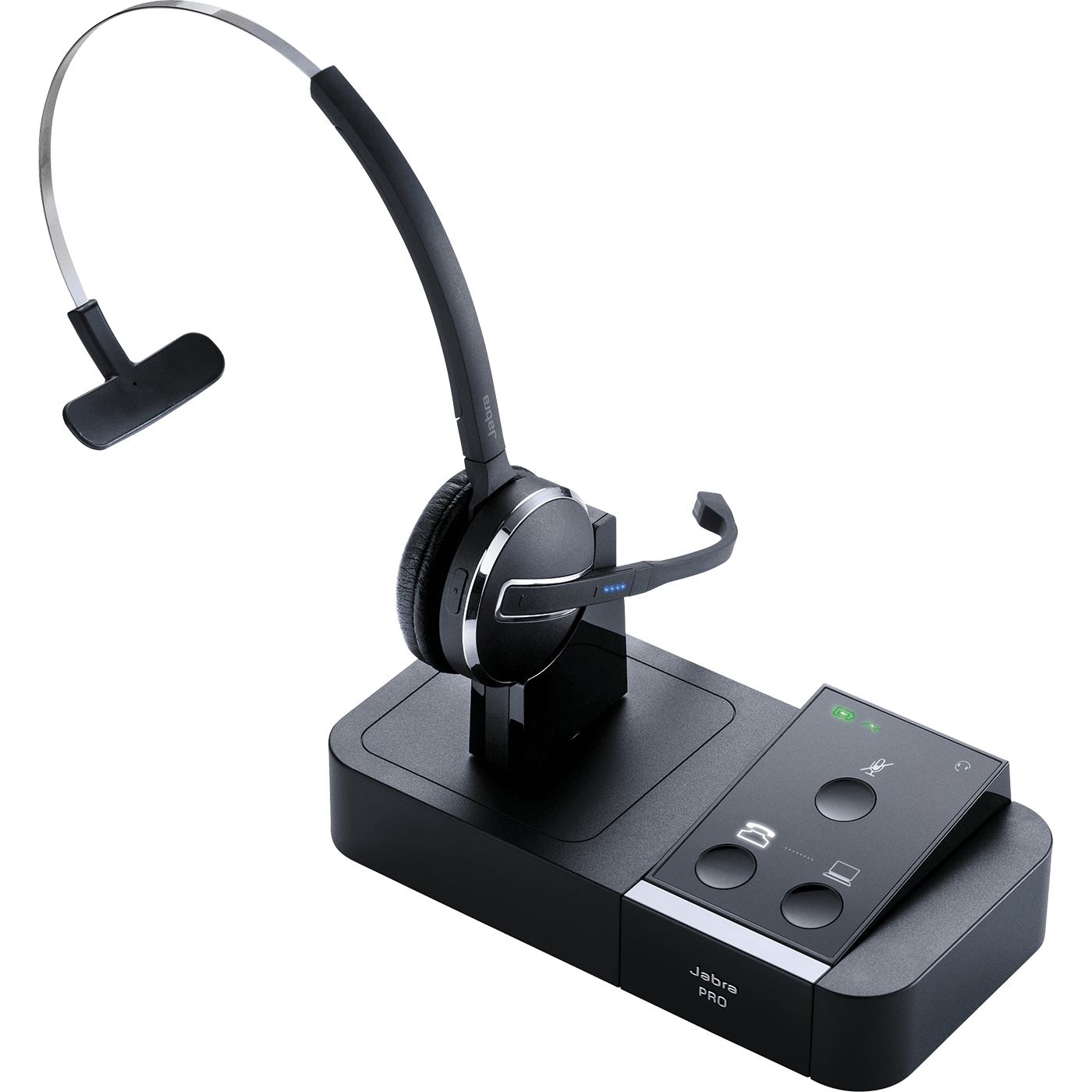 Jabra Pro 9450 Flex ヘッドセット Get support for the Jabra Pro 9450.