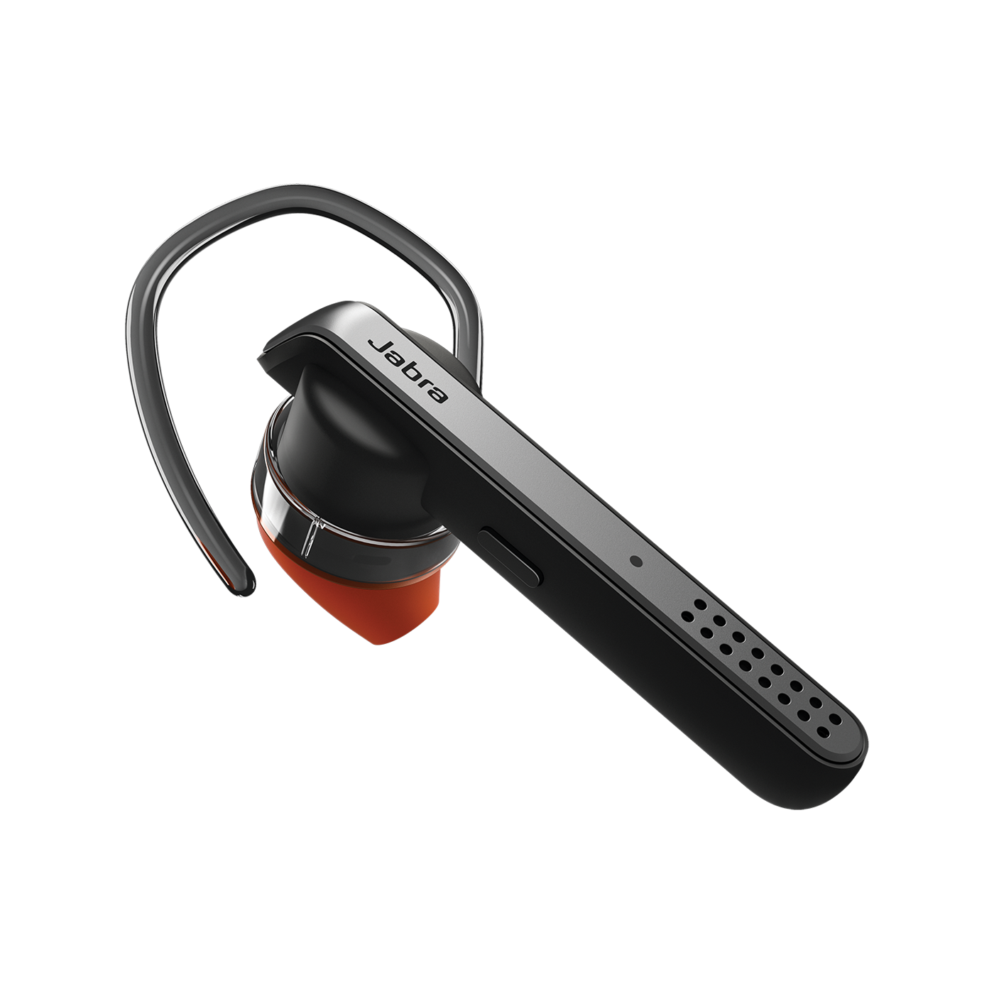 Wireless PTT Button Bluetooth Headphone,M-Shape Single Bluetooth Wireless Earhook Headset,Low Noise Headset Two Way Radio Ear Hook Headset 