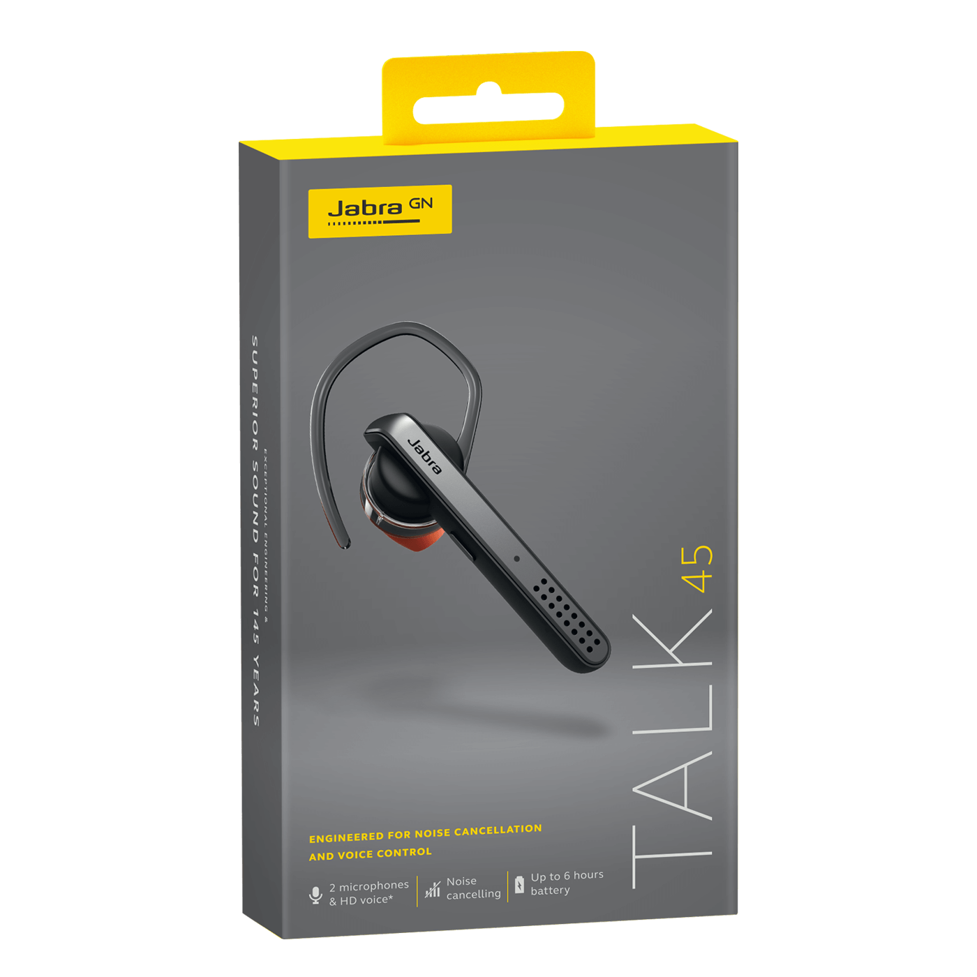 楽天市場】Jabra Talk 45 シルバー 片耳型Bluetoothヘッドセット