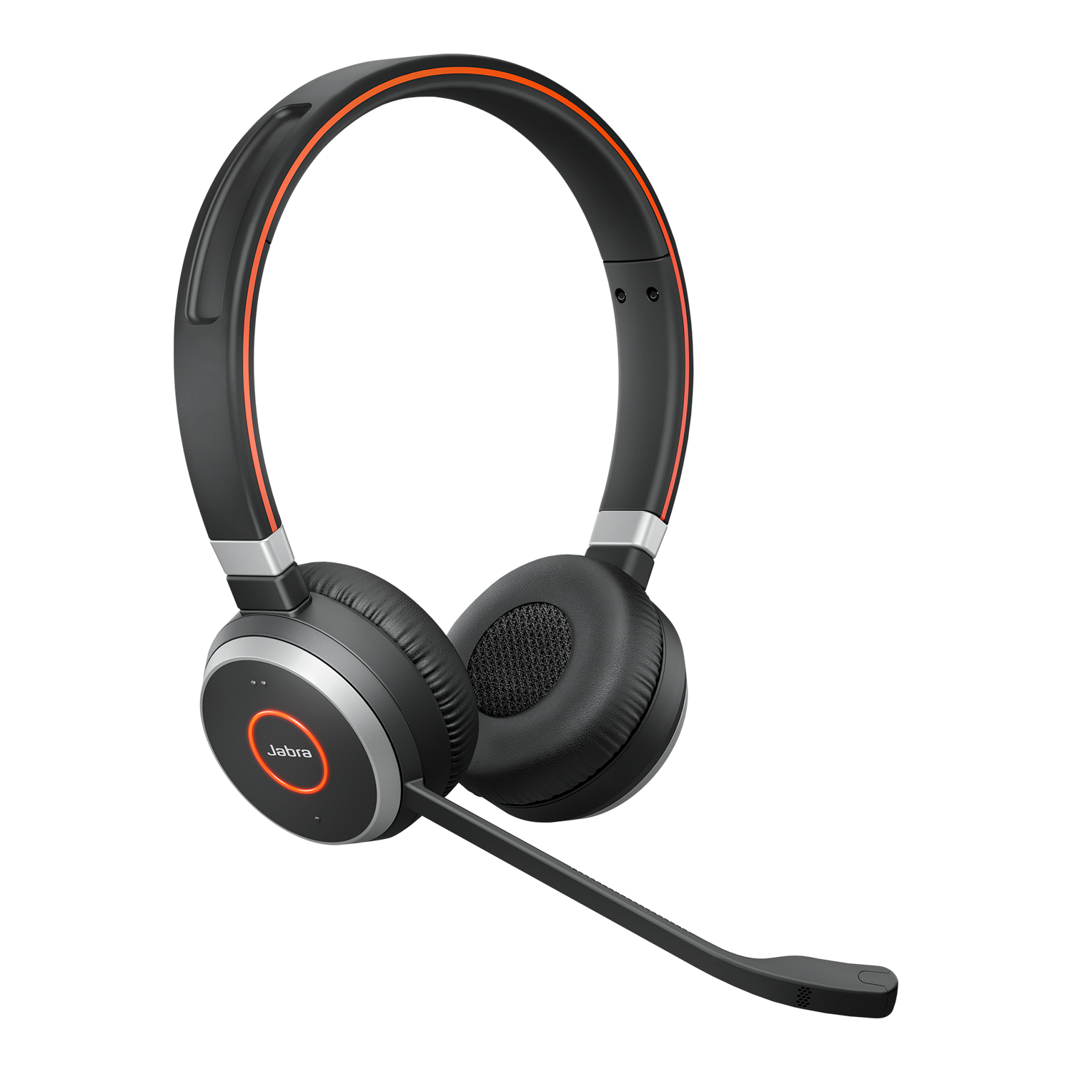 How do I manually reset my Jabra Evolve 65 headset to the default