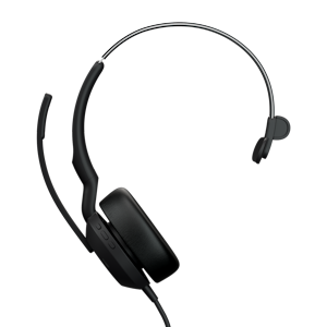Jabra Evolve2 65 Flex Wireless Stereo Headset - Bluetooth, Noise-Cancelling  ClearVoice Technology & Hybrid ANC - Certified for Microsoft Teams - Black