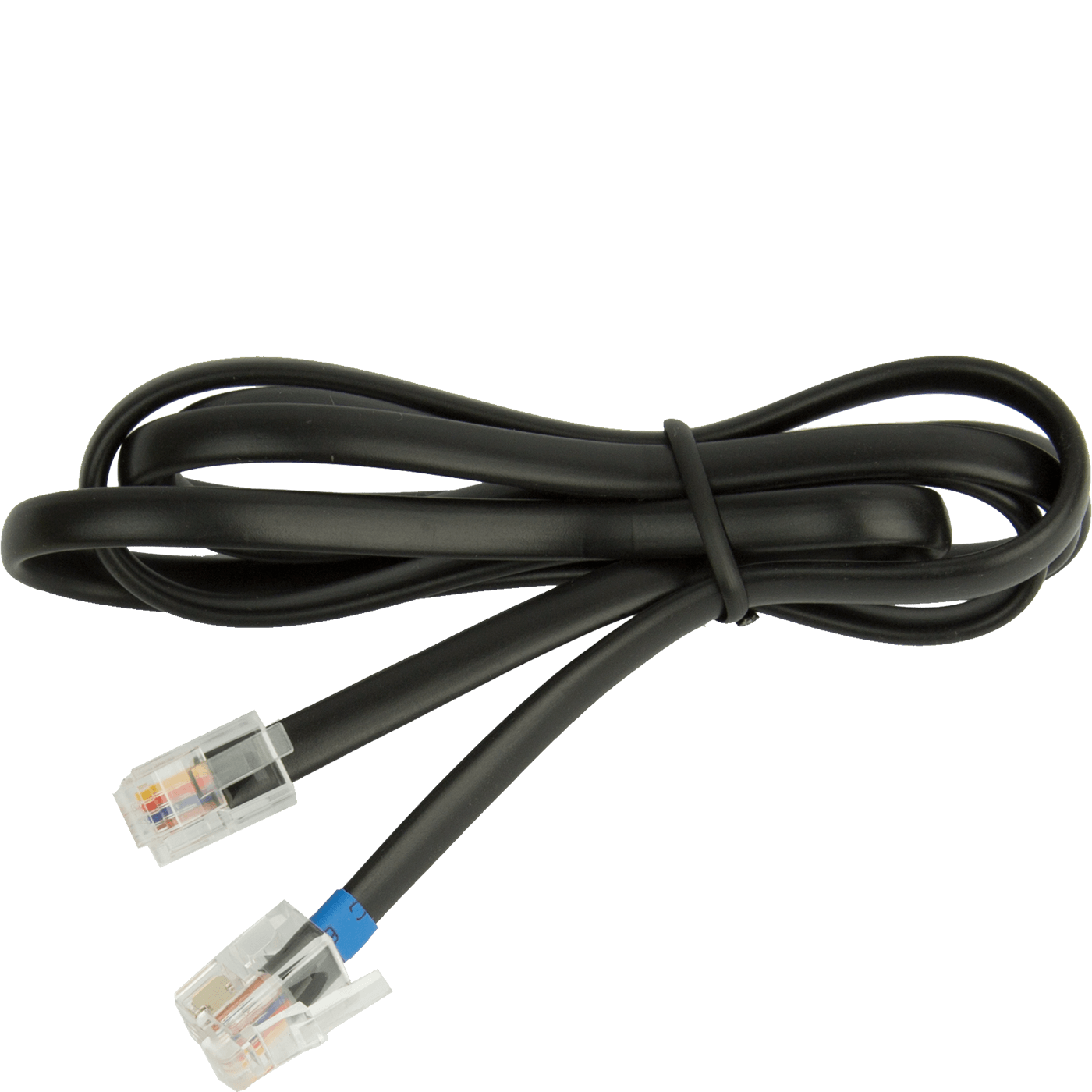  Standard RJ9 to RJ9 Flat Cord with Modular Plug (857 mm)