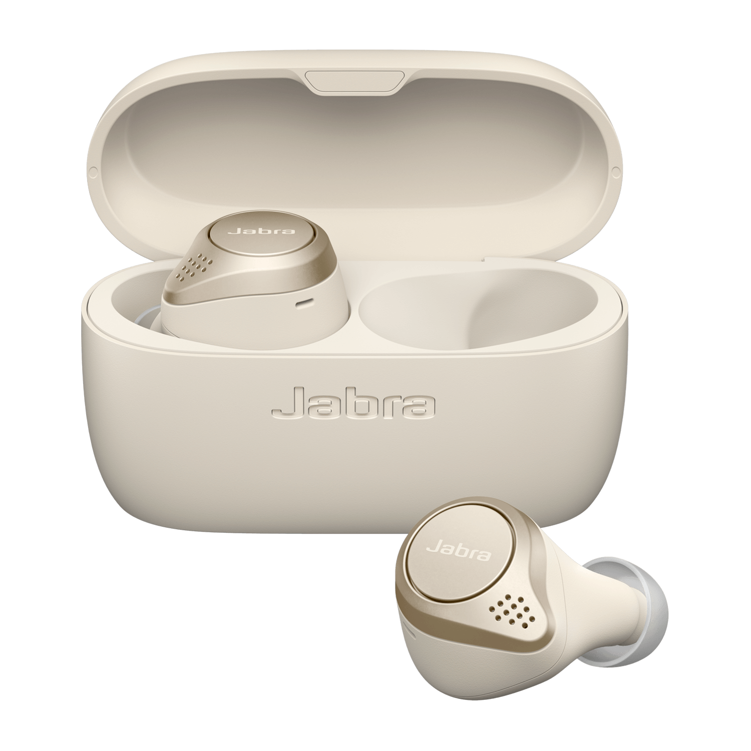 Jabra Elite 75t ワイヤレスイヤホン ベージュ Jabra、完全ワイヤレスイヤホン「Elite 75t」に新色「ゴールドベージュ